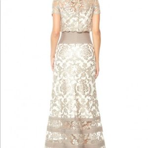 Tadashi shoji blouson gown size 12